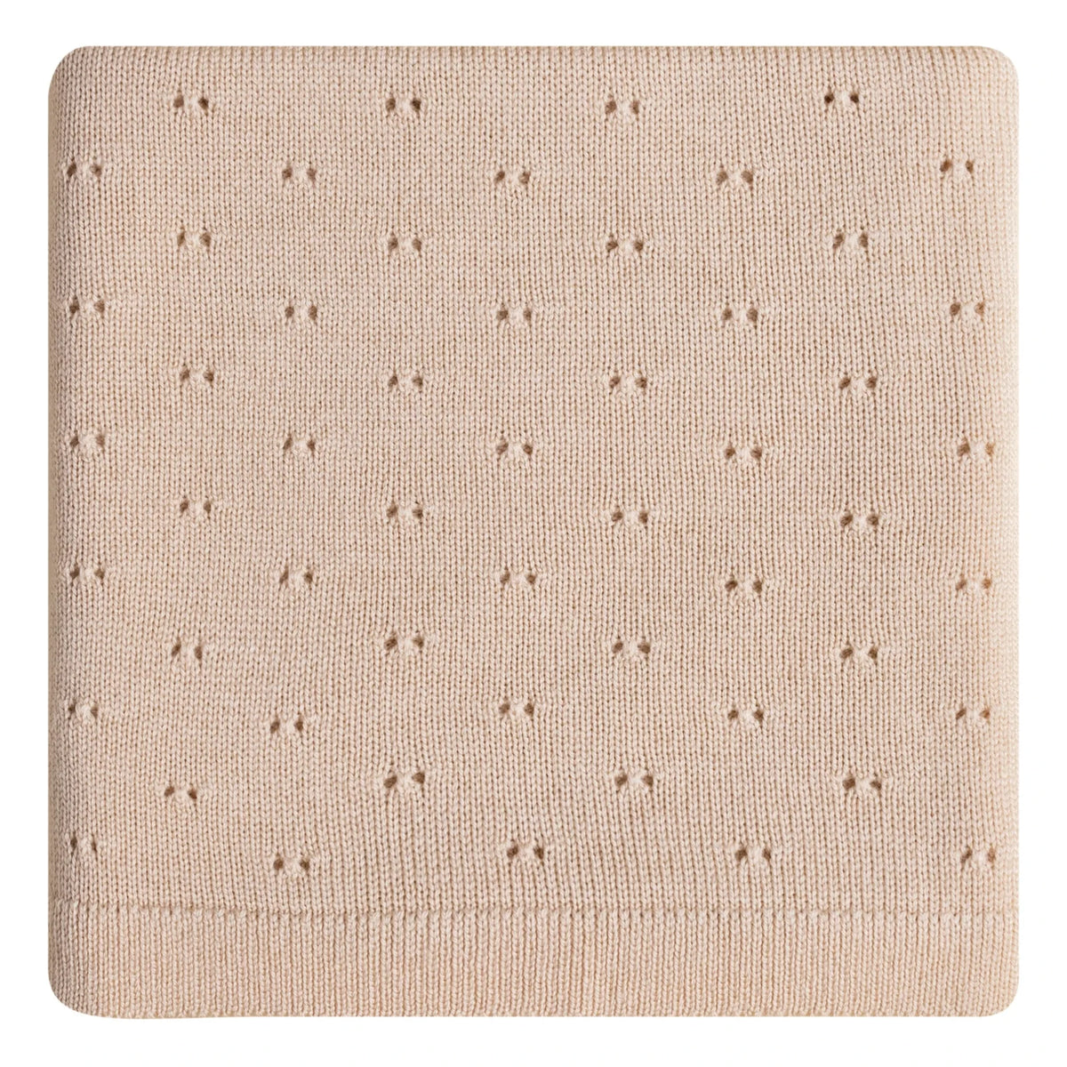 Hvid - Bibi Merino Wool Blanket | Oat
