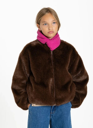Smallable Kid - Ninon Wool Scarf | Fuchsia