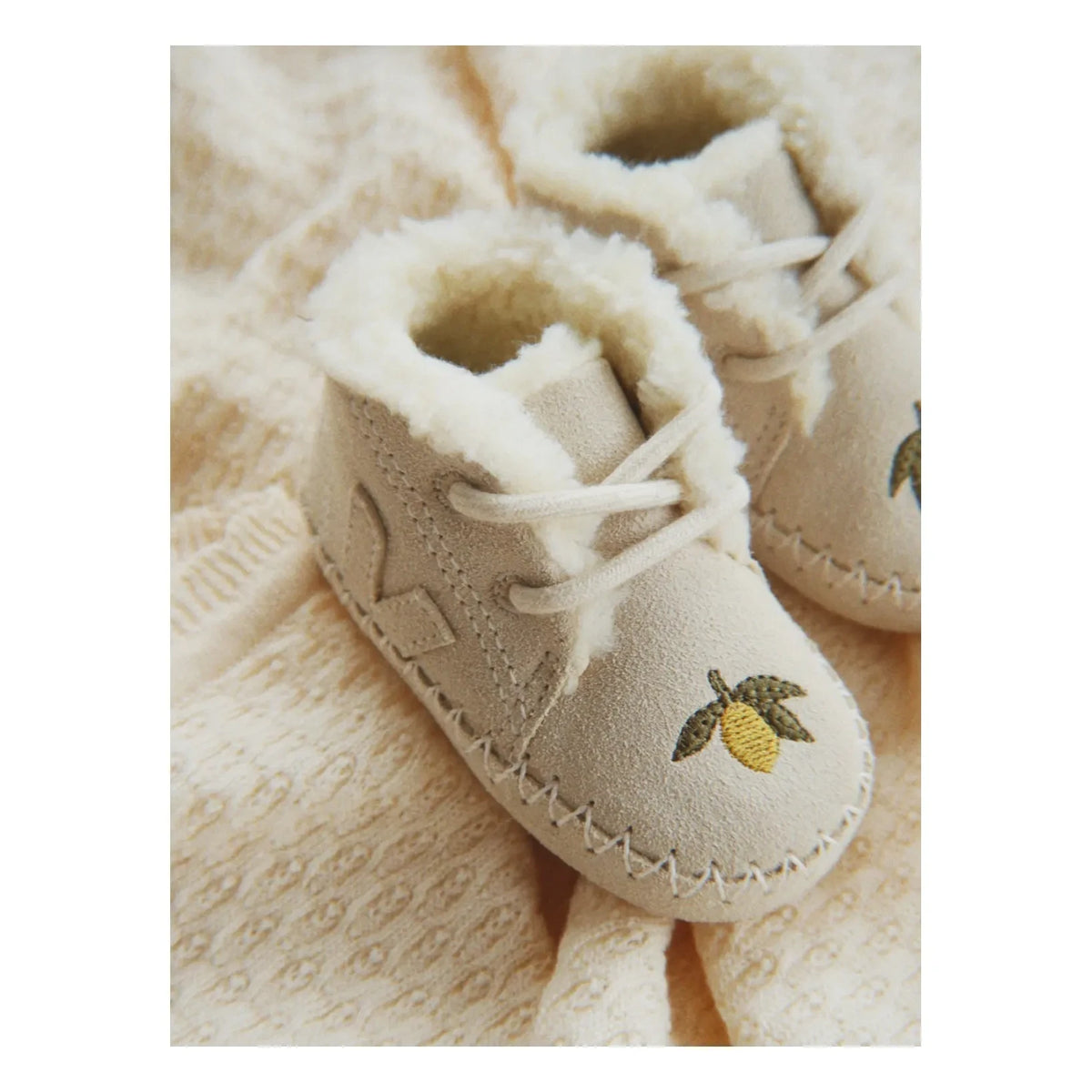 Veja - Baby Lemons Sneakers - Veja x Konges Slojd | Cream