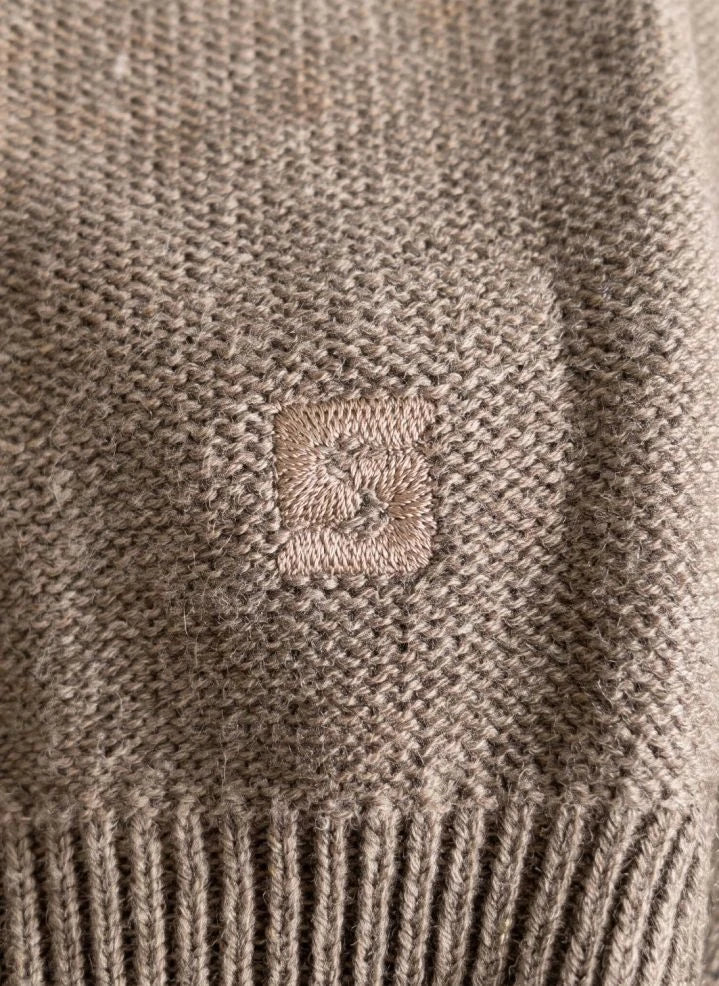 Smallable Kid - Matteo Wool Sweater | Dark Brown