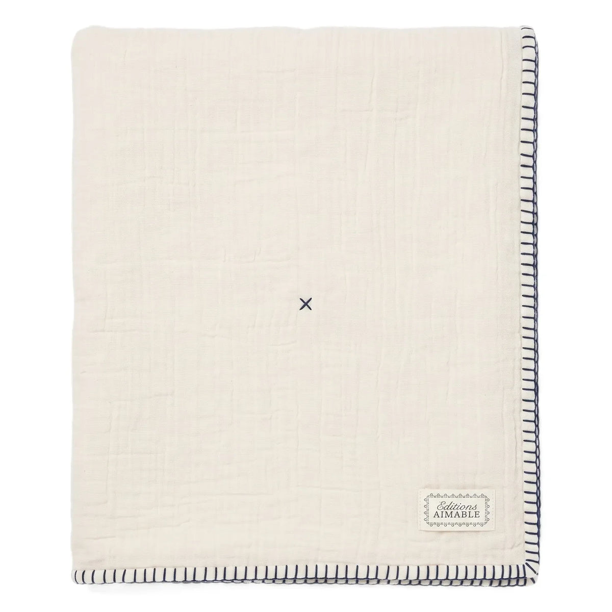 Editions Aimable - Pablo Scarf | Ivory Gauze Fabric