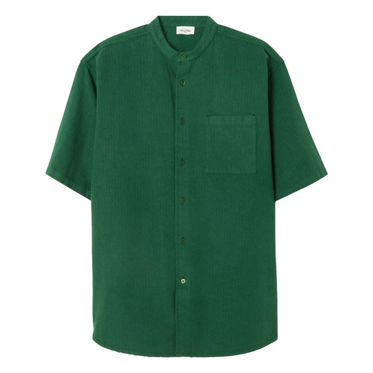 American Vintage - Rygybay Organic Cotton Shirt | Chrome Green