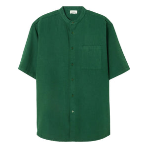 American Vintage - Rygybay Organic Cotton Shirt | Chrome Green