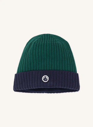 Petit Bateau - Two-tone hat | Green