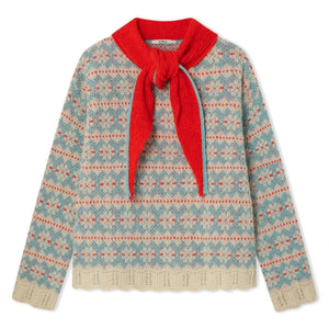 Dr Bloom - Cowboy Wool Sweater | Red