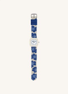 Mini Kyomo - Blue Hibiscus Watch - Mini Kyomo x Taxi Brousse | Blue