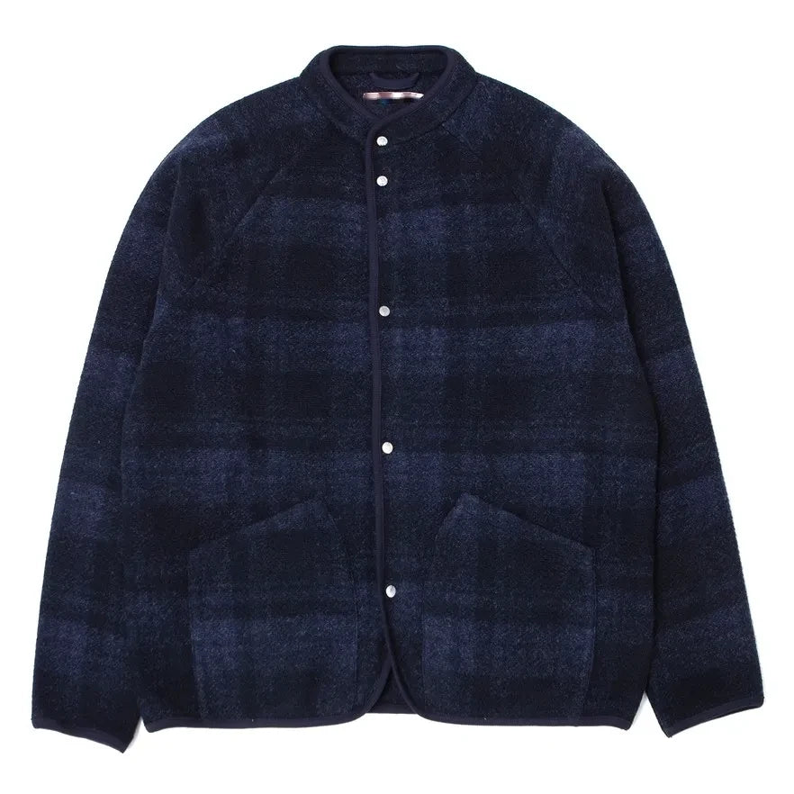 Edmmond Studios - Atelier Checkered Jacket | Navy