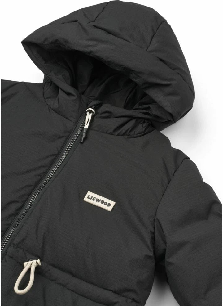 Liewood - Bille Recycled Fiber Long Coat | Black