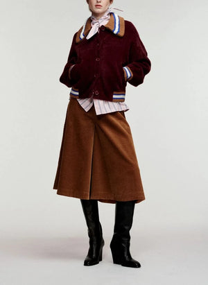 Essentiel Antwerp - Kamore Cardigan | Burgundy