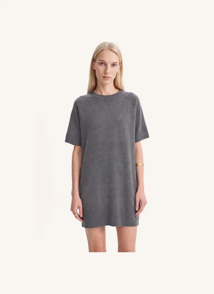 Vanessa Bruno - Hermione Merino wool dress | Grey melange