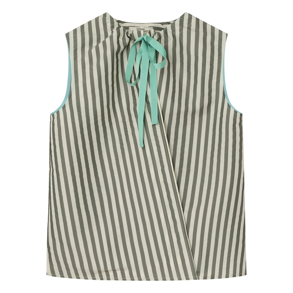 Dr Bloom - Menta Striped Blouse | Khaki
