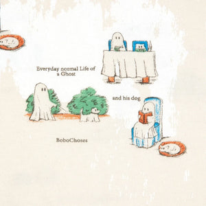 Bobo Choses - Organic Cotton Ghost T-Shirt | Ecru