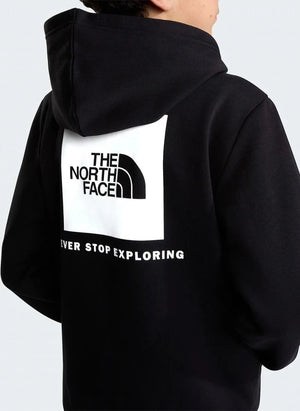 The North Face - Box Hoodie Sweatshirt | Black
