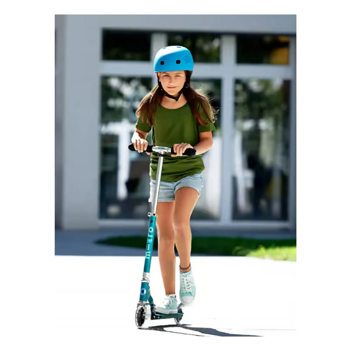 Micro - Sprite LED Scooter | Petrol Blue
