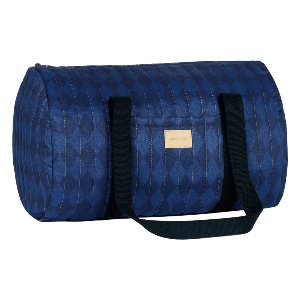 Nobodinoz - Hyde Park Diamonds Weekend Bag | Blue