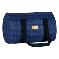 Nobodinoz - Hyde Park Diamonds Weekend Bag | Blue