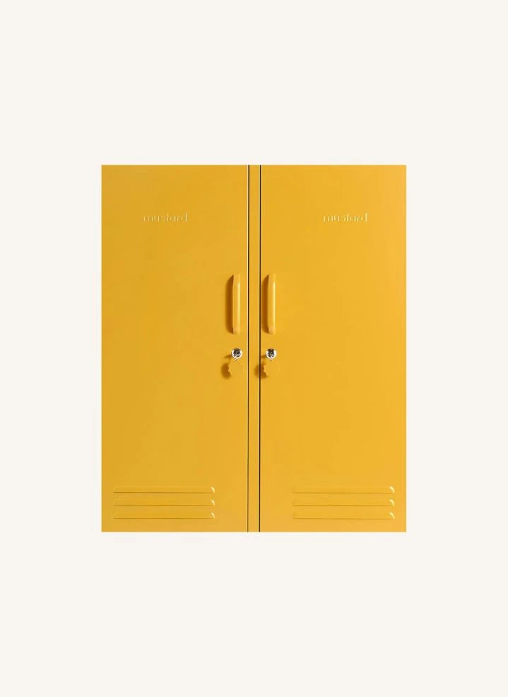 Mustard Made - Midi Metal Storage Unit | Light Yellow