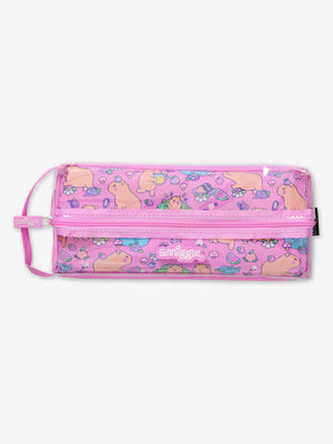 Smiggle - Weekend Double-Zipper Pencil Case