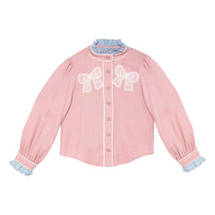 Tutu du Monde - Sweet Memory Blouse Knots | Pink