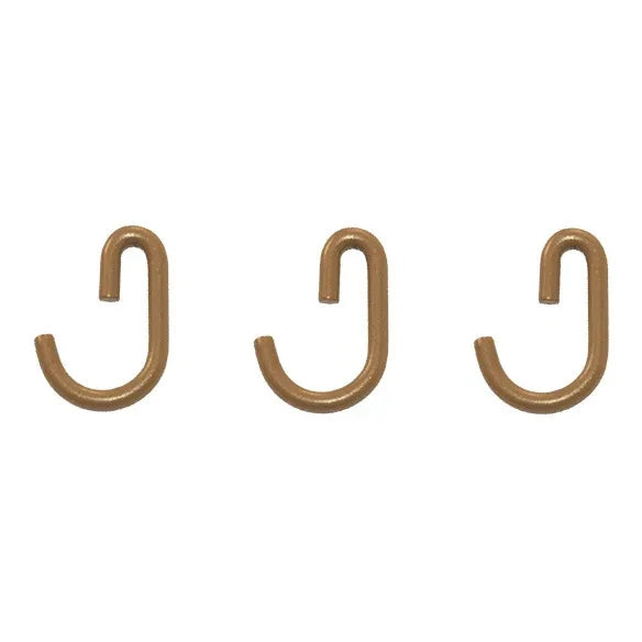Gassien - 3-Piece Wall Hook Set | Brass
