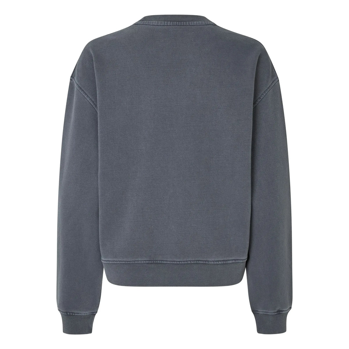 Samsoe Samsoe - Savan organik pamuk sweatshirt | Gri mavi