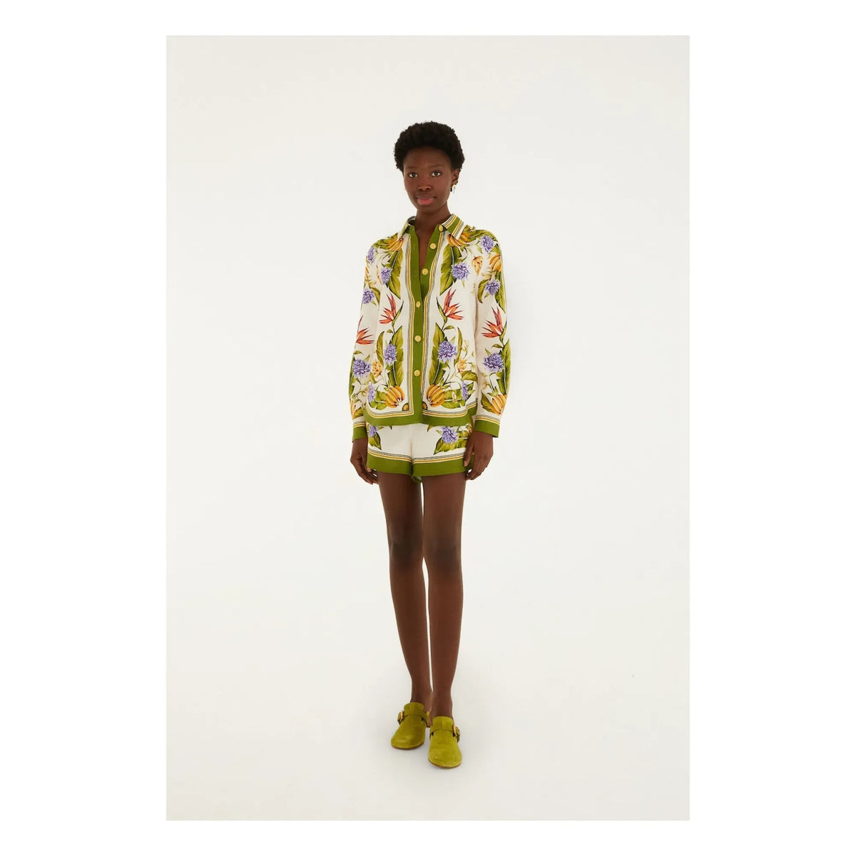 Farm Rio - Tropical Shirt | Sand