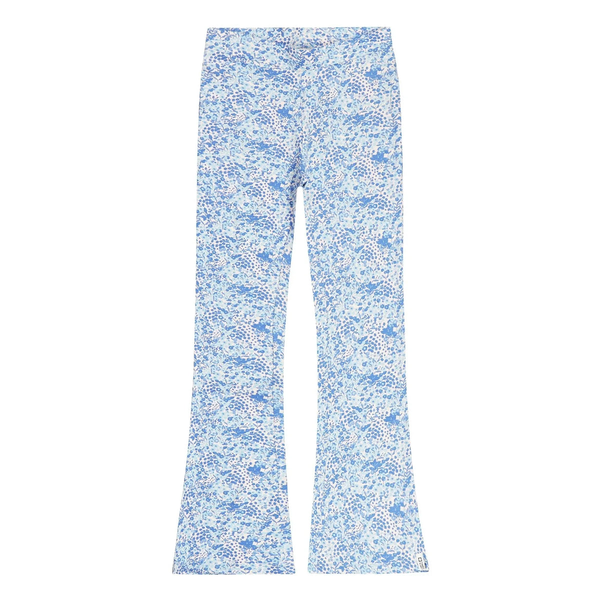 Tumble N'Dry - Floral Spring Capri Leggings | Light Blue