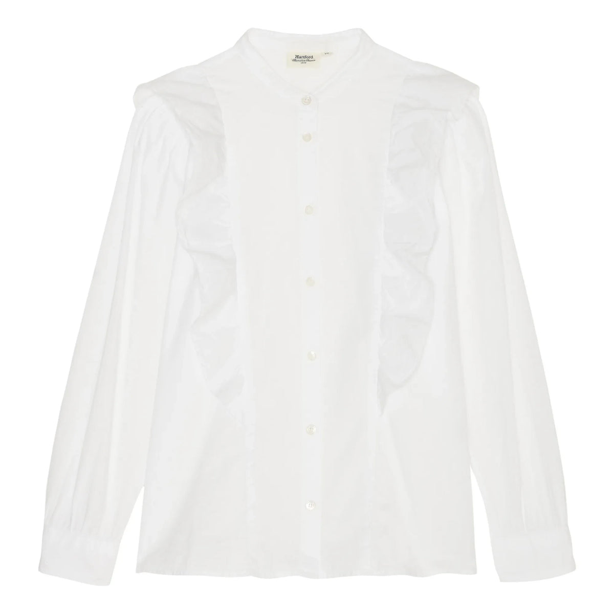 Hartford - Nasturtium Blouse | White