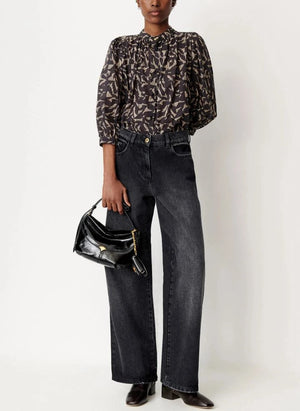 Sessùn - Lylis blouse | Brown
