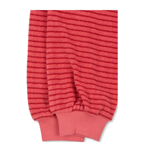 Konges Sløjd - Itty Striped Organic Cotton Jogger | Pink