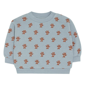 The Campamento - Teddy Bear Sweatshirt | Light Blue