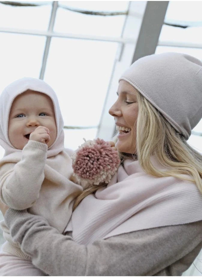 Holmm - Netty Cashmere balaclava | Light Pink