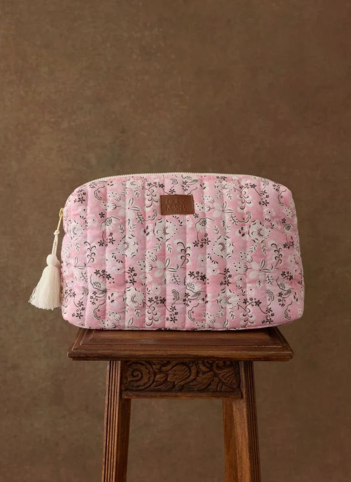 Louise Misha - Teiki Cosmetic Bag | Pink