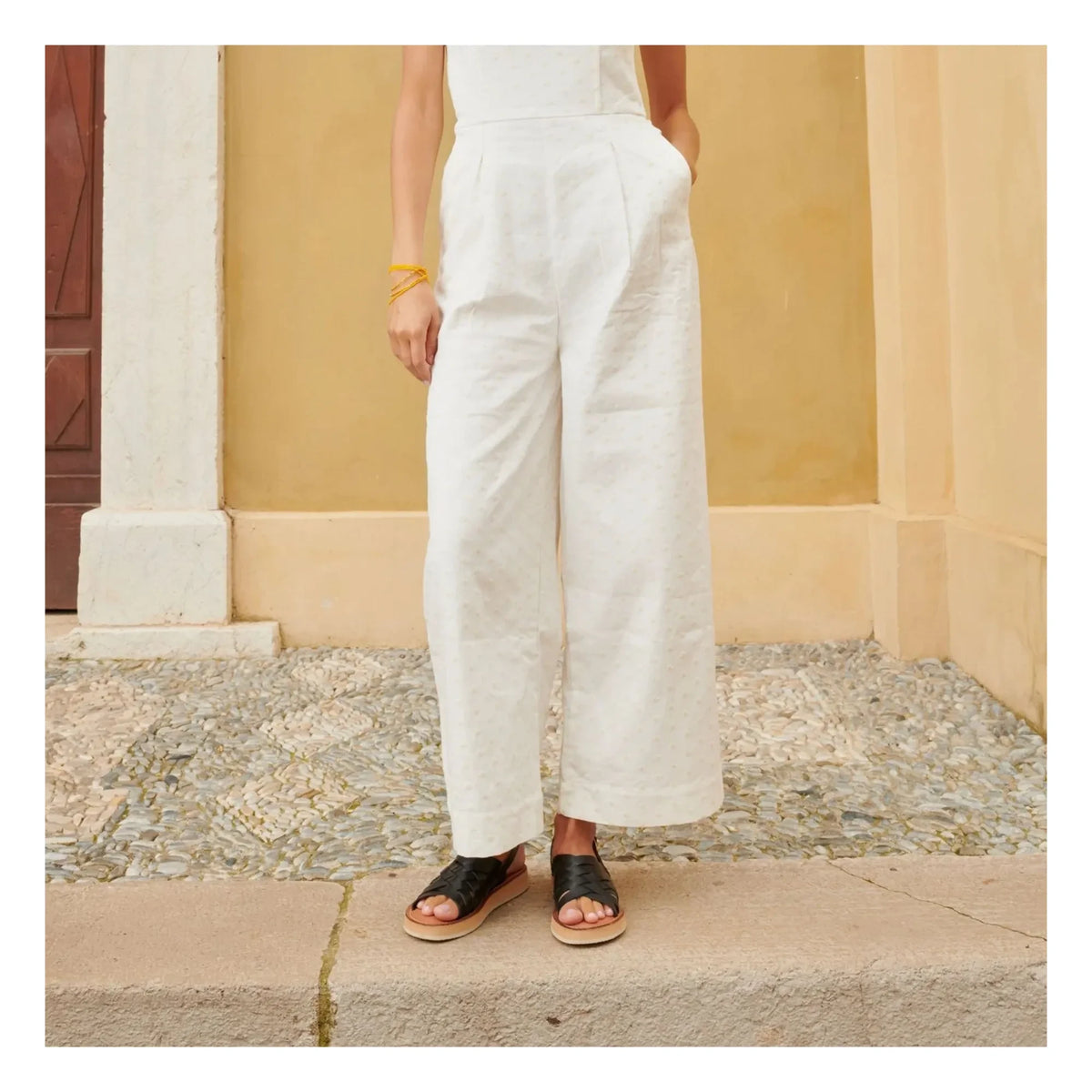Mapache - Leather Sandals | Black