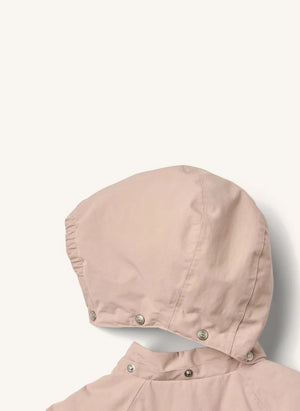Wheat - Laffa Ski Suit Made from Recycled Fibers | Pale Pink