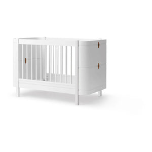 Oliver Furniture - Wood Mini+ baby bed, excluding junior kit | White