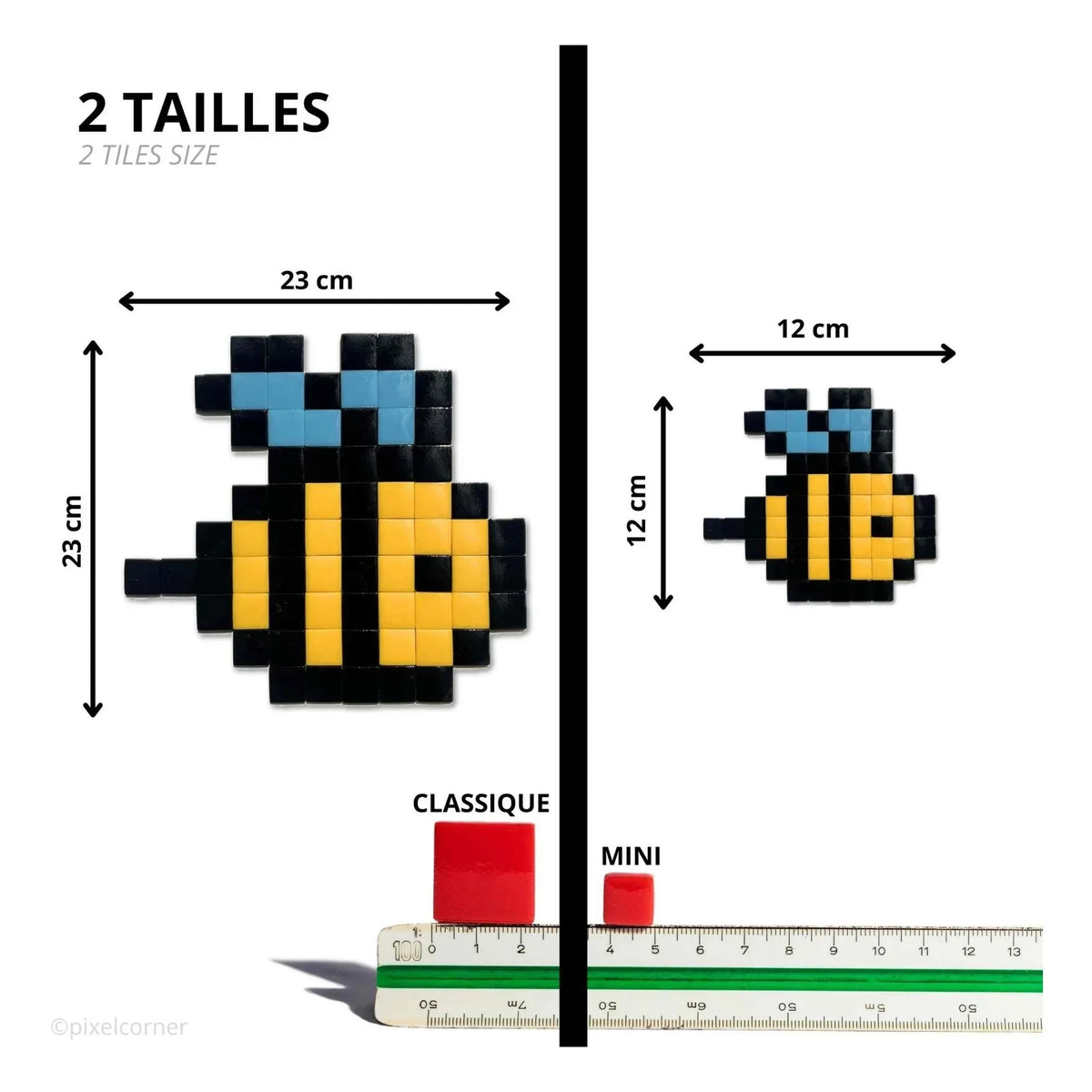 Pixel Corner - Pixel Art Kit - Save Bzzz | Yellow