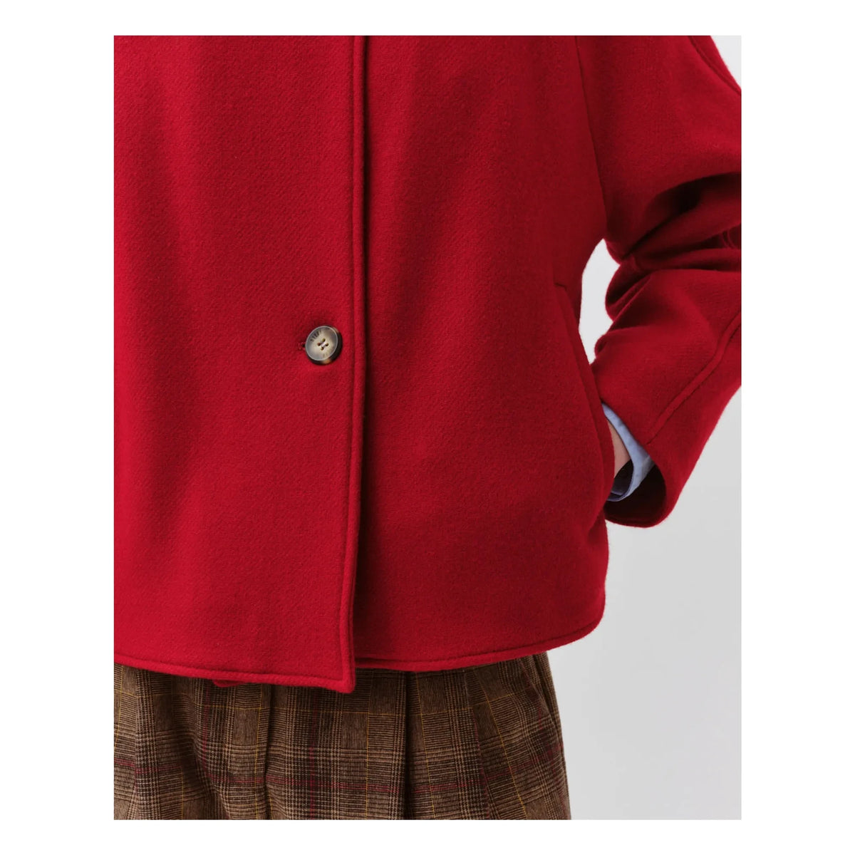 Diega - Bravo Wool Coat | Red