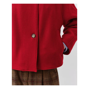 Diega - Bravo Wool Coat | Red