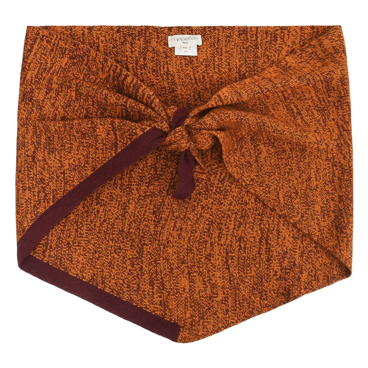 Mapoésie - Triangle Agnès Wool and Cashmere | Wild Yellow