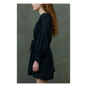 Louise Misha - Lauren organic cotton dress - Women's collection | Black