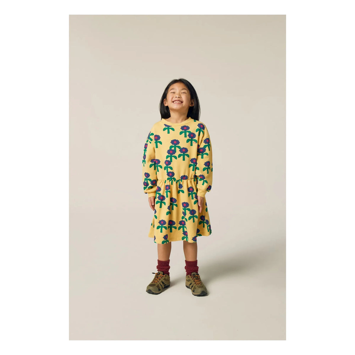 The Campamento - Floral dress | Yellow