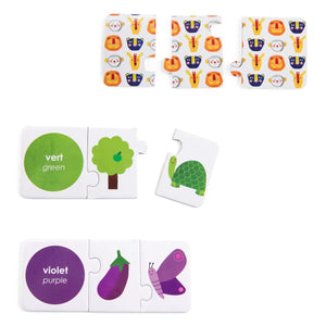 Moulin Roty - Colorful Puzzles - Les Popipop
