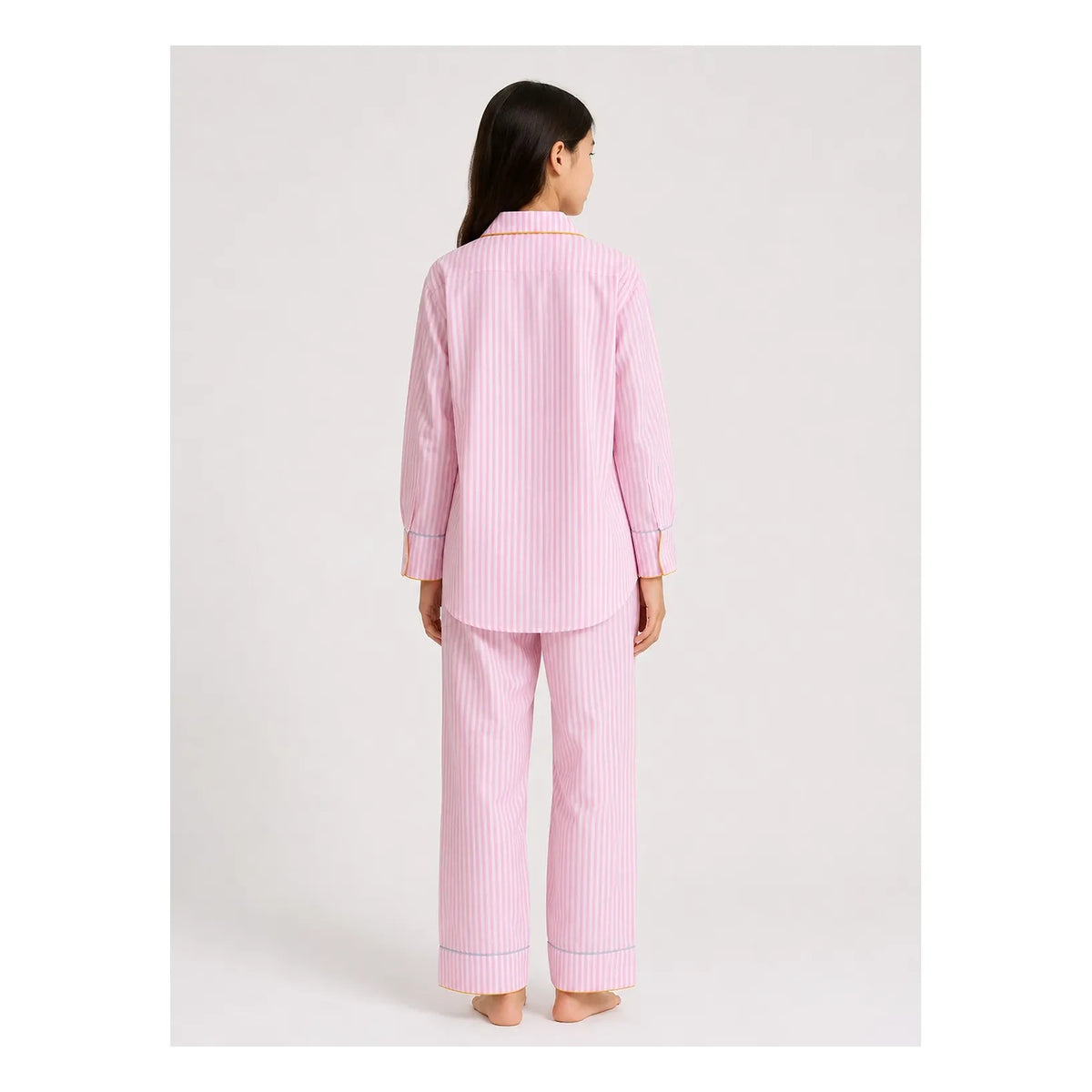 Folkloore - Striped Pajamas - Kids Collection | Pink