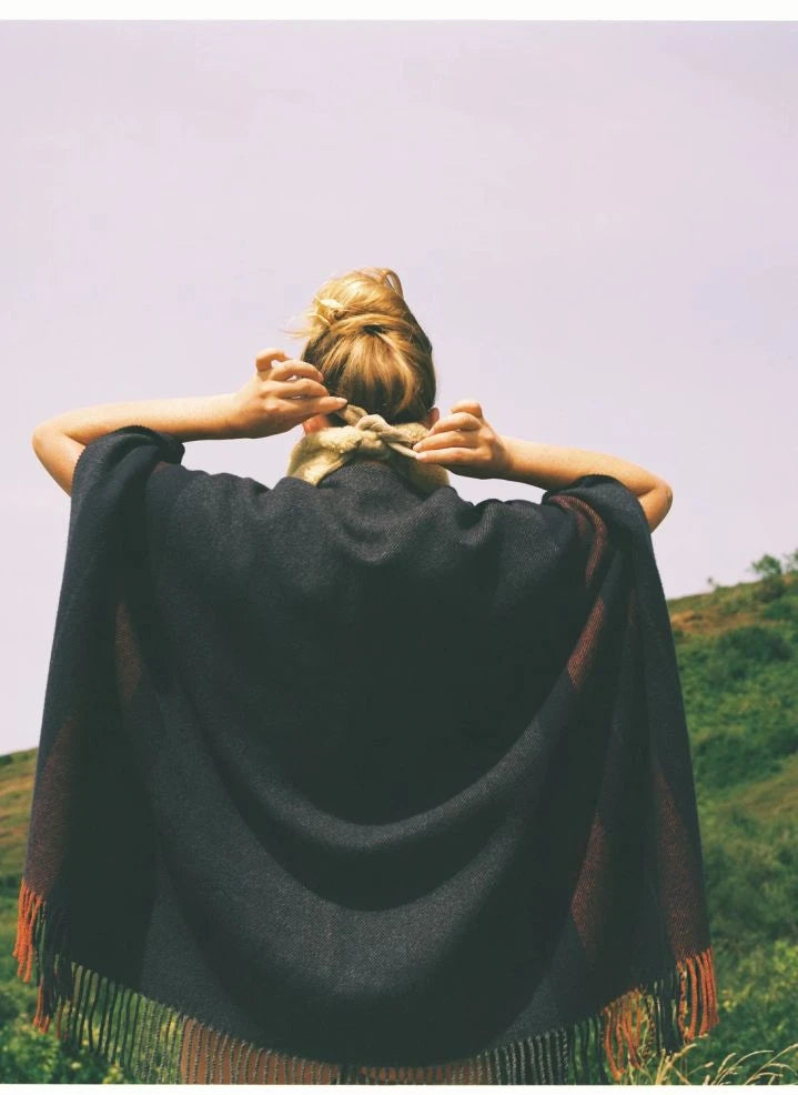 ILDA'S sheep - Double-Sided Merino Wool Bandana | Beige