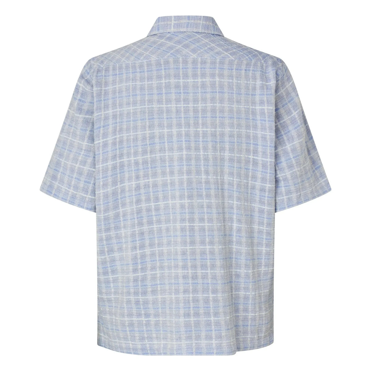 Samsoe Samsoe - Saayo Cotton Short Sleeve Shirt | Light blue
