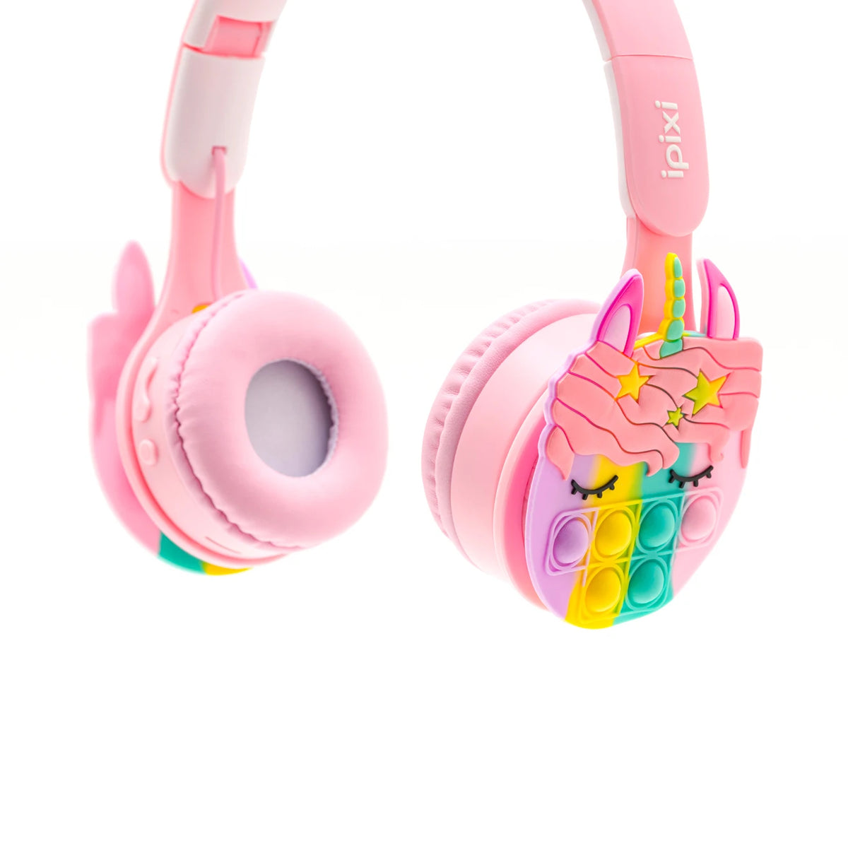 iPixi - TK-688A Kids' Bluetooth Pink Headphones