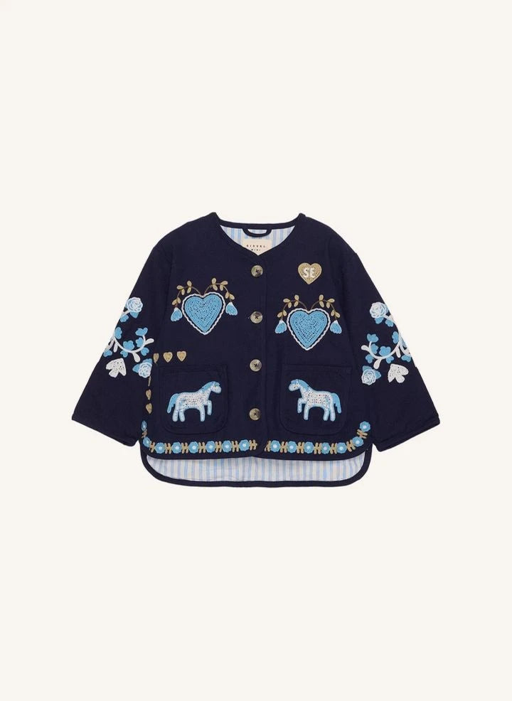 SISSEL EDELBO - Maggie Horse Jacket - Kids collection | Navy