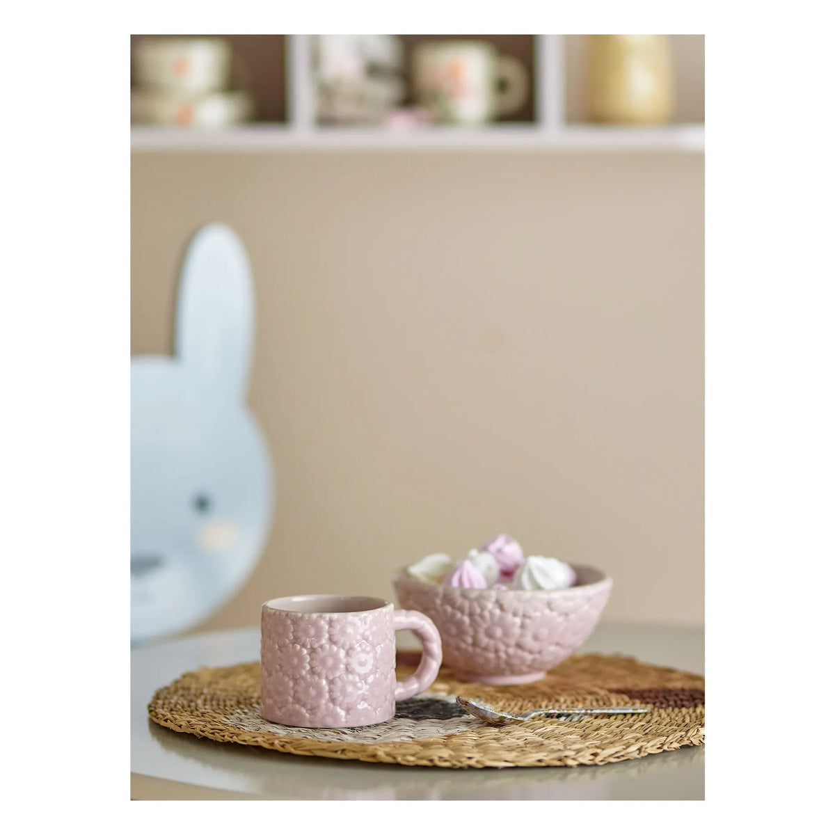 Bloomingville Mini - Benji Ceramic Mug | Pink