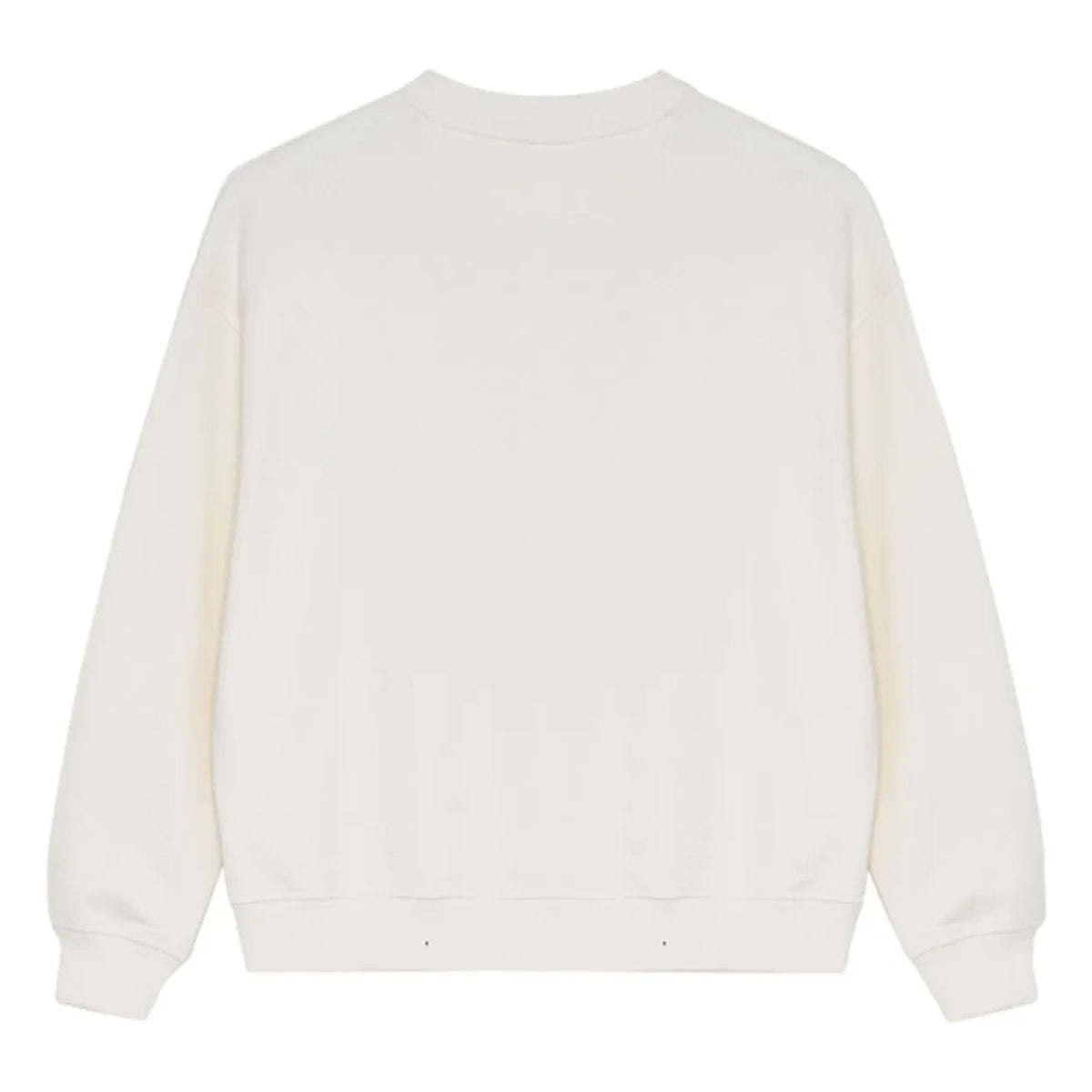 the new society - Cotton Sweatshirt | White